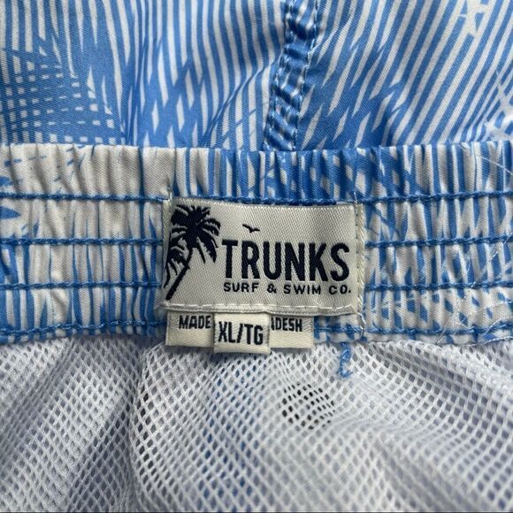 Trunks Surf & Swim Co Men's 7.75" San O Swim Trunks - Light Blue XL, Blue/Blue - Picture 2 of 10